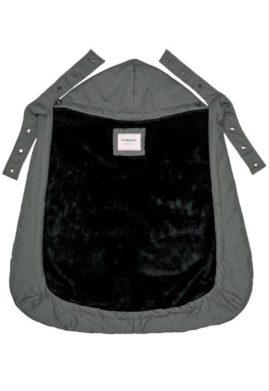 Wombat Cover grey black